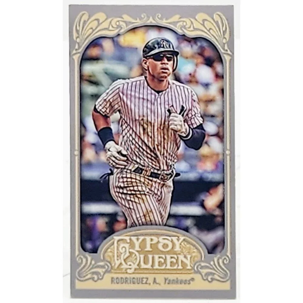 2012 Topps Gypsy Queen Mini # 68 Alex Rodriguez New York Yankees
